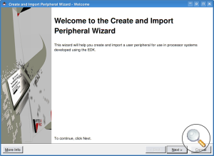 Create Peripheral Wizard